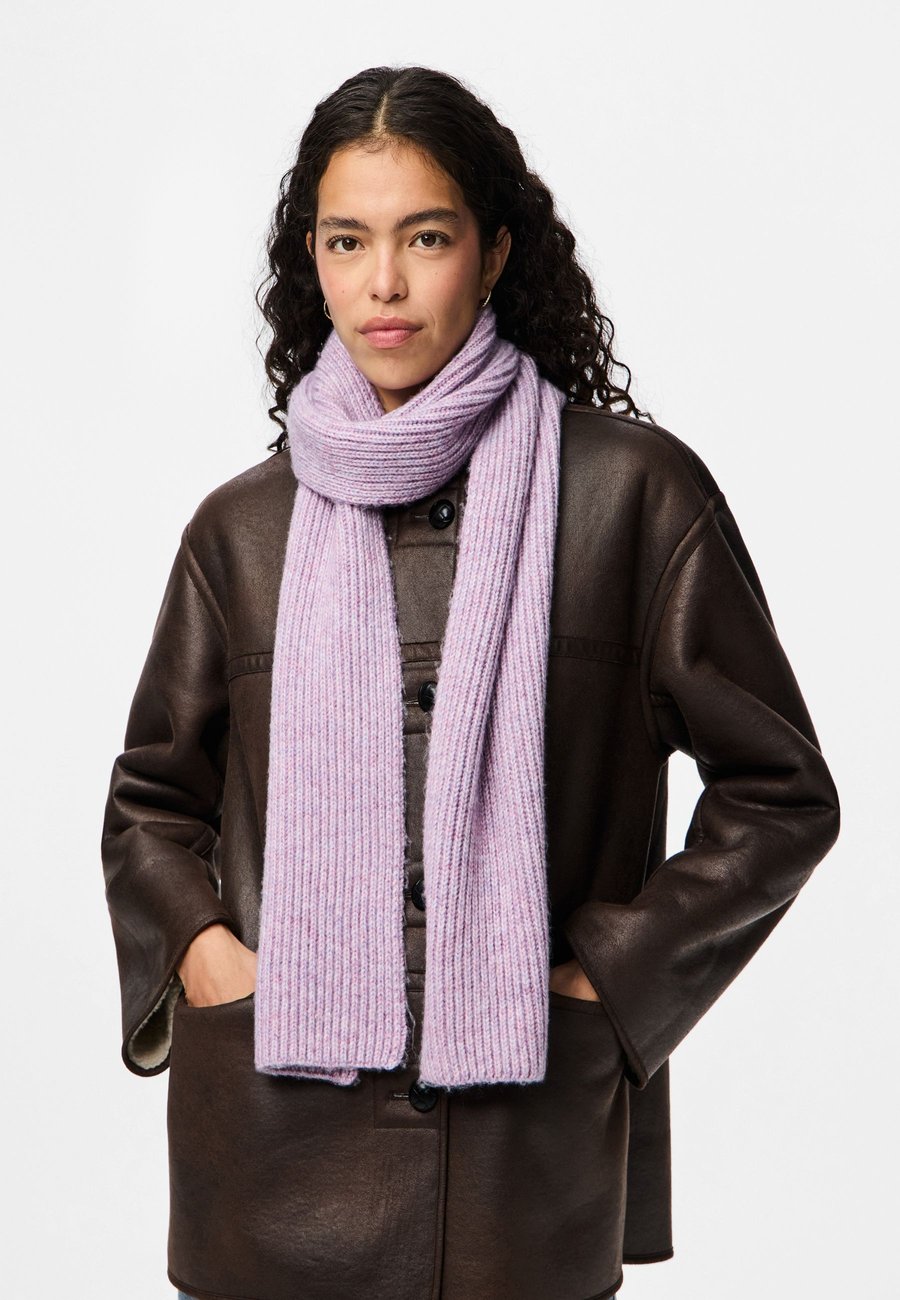 

Шарф Pieces PCMILLA LONG SCARF, Purple Rose Melange/Purple