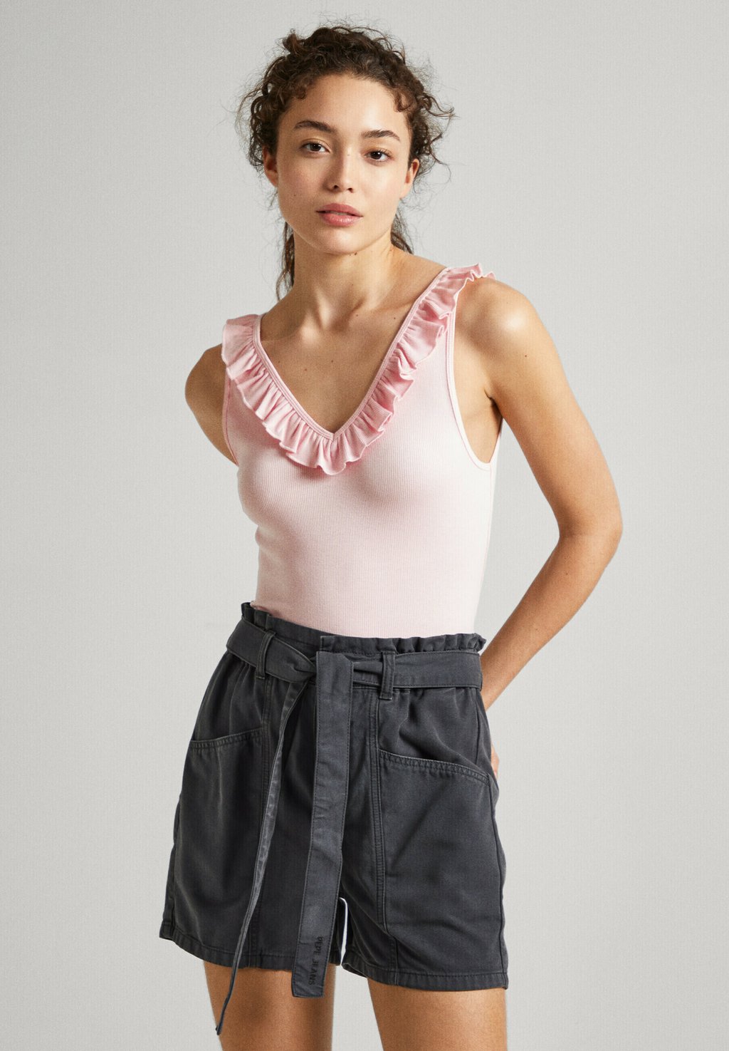 

Топ LEIRE Pepe Jeans, цвет pink