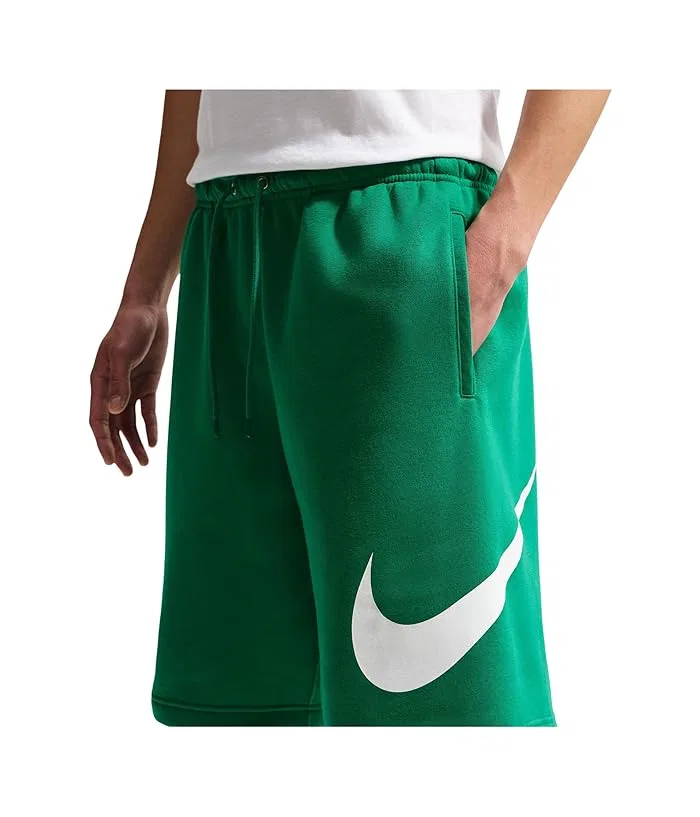 Шорты Nike Club Fleece, Malachite/Malachite/White — фото 3