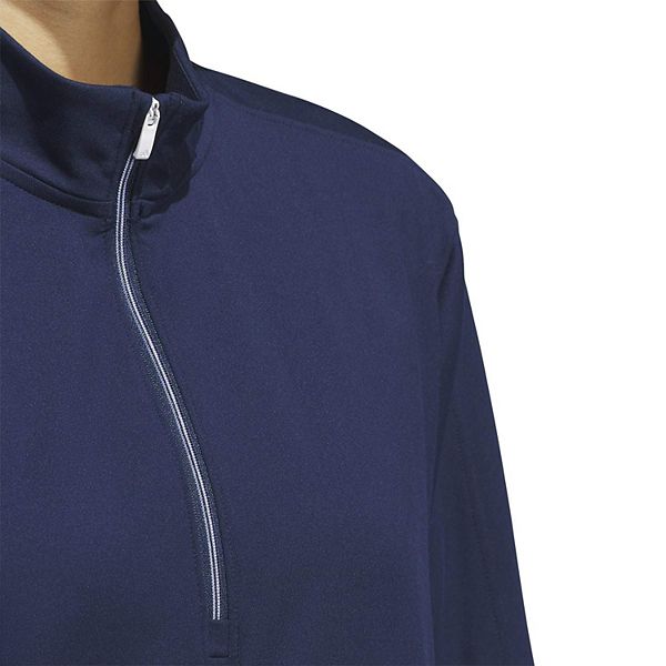 Женский лонгслив ultimate365 с молнией на четверть Adidas, Collegiate Navy — фото 4