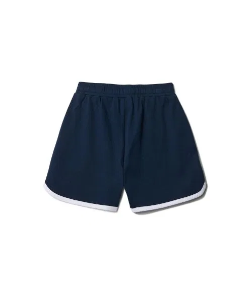 Детские шорты Musinsa Standard Kids из хлопка, прямые, синие — фото 3