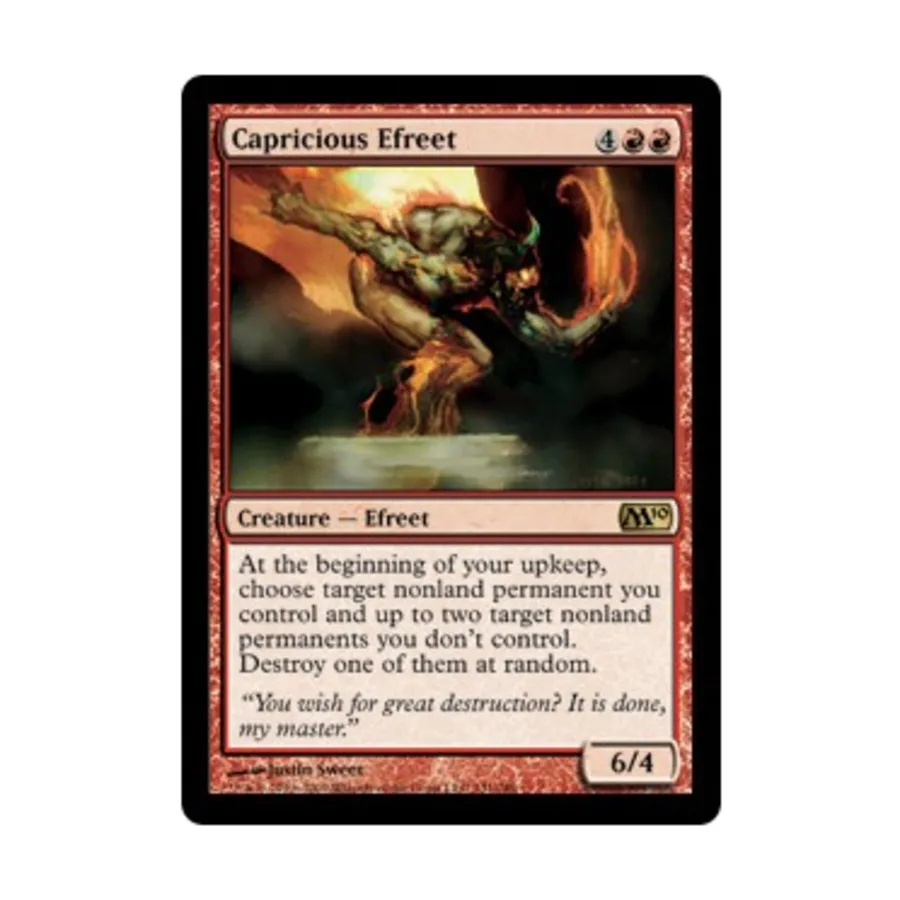 

CCG Капризный ифрит (клавиша R), MTG - Magic 2010