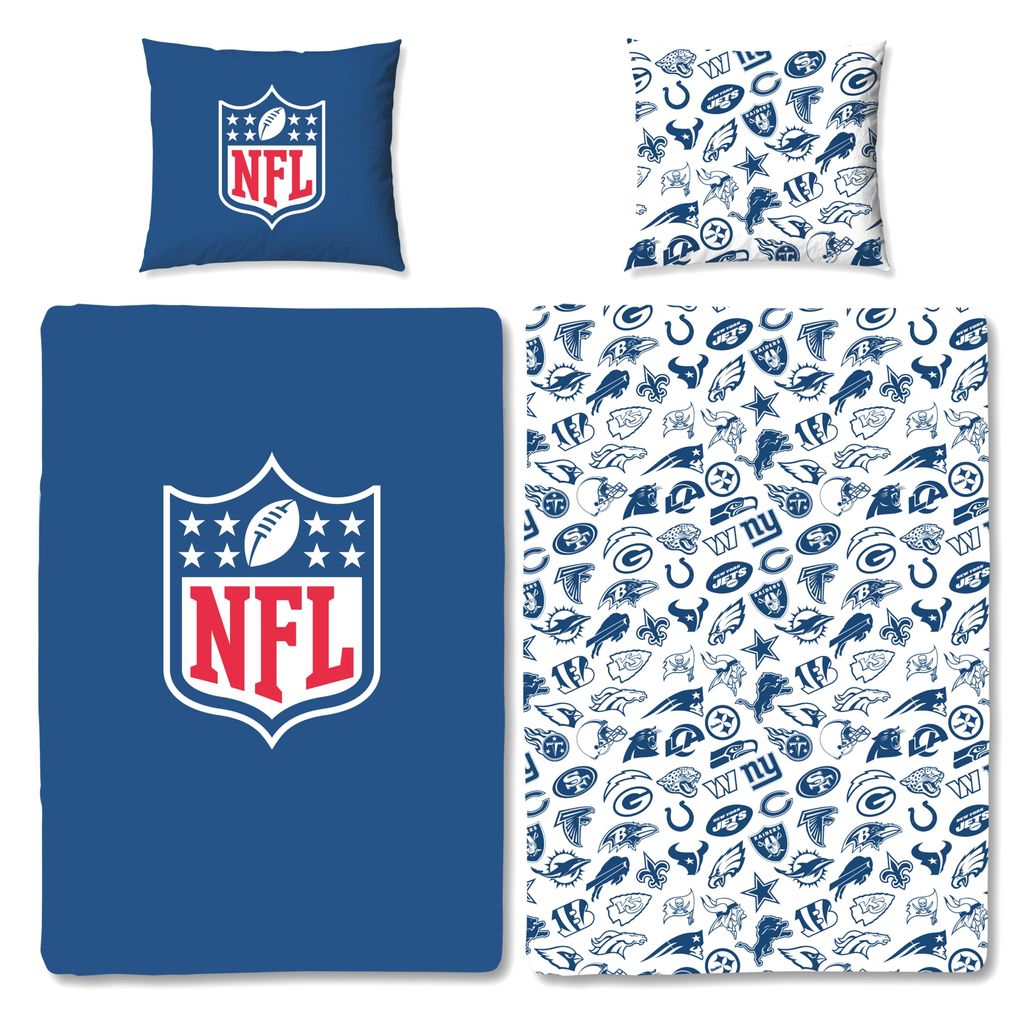 

NFL American Football 135x200+80x80 см, 100% хлопок, постельное белье Renforceé, официально лицензированное Национальной футбольной лигой FAN Character World