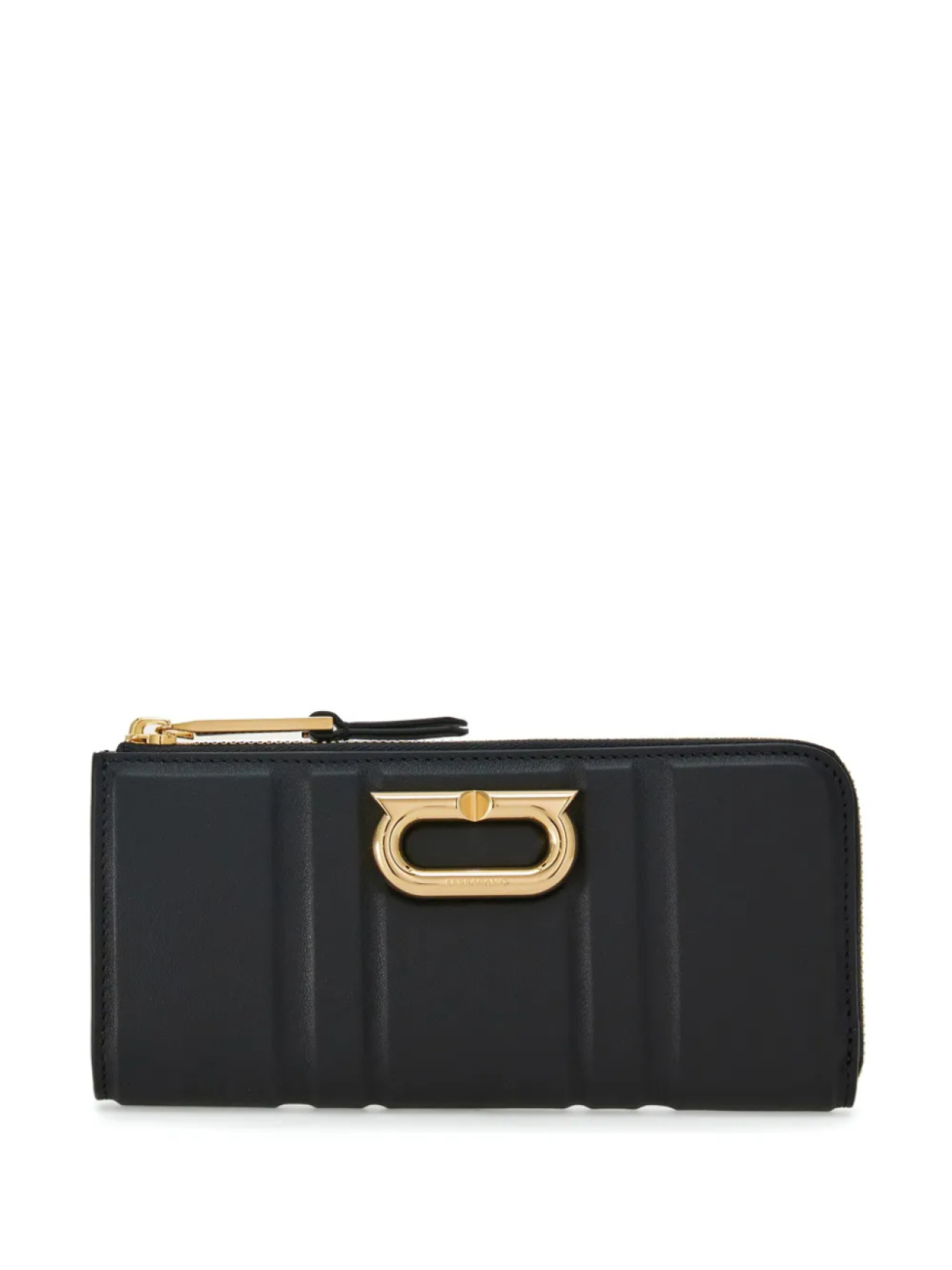 

Ferragamo кошелек с логотипом Gancini, черный