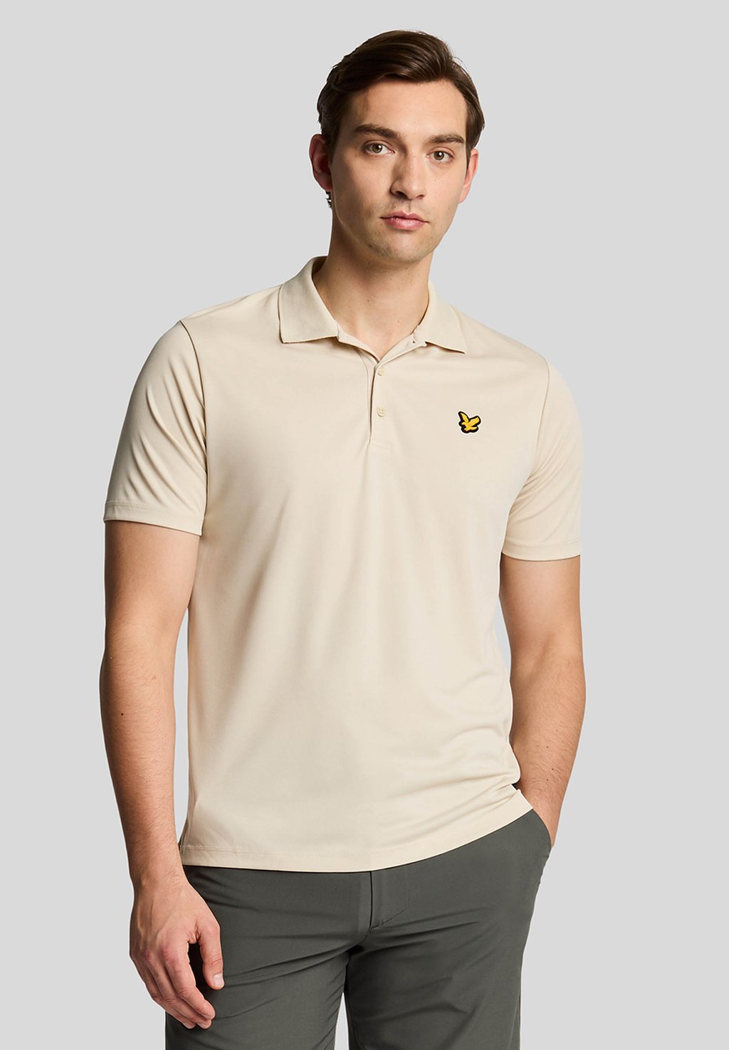 

Рубашка поло GOLF TECH Lyle & Scott, серый