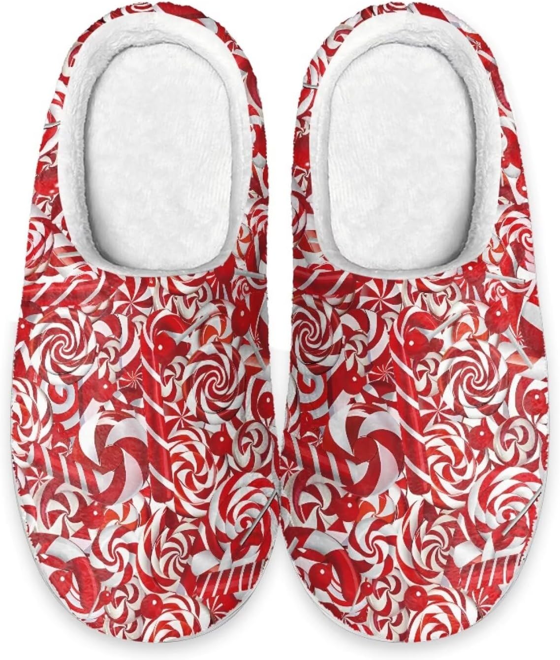 

Мужские и женские нескользящие тапочки, теплые мягкие уютные тапочки из фланели, домашняя обувь для спальни и улицы, размеры 2-12 Zcfygdx, белый