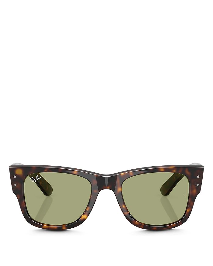 

Солнцезащитные очки Mega Wayfarer Square, 51 мм Ray-Ban, белый