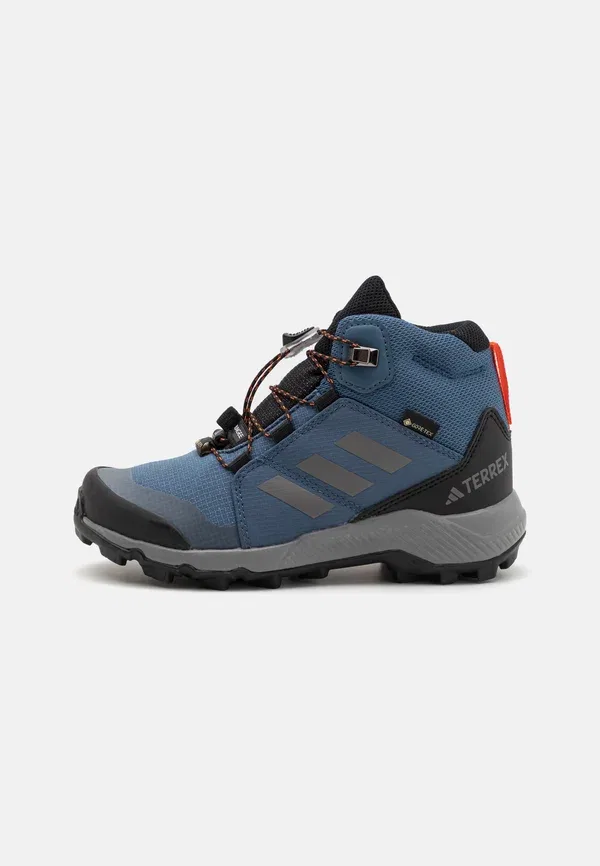 Треккинговые ботинки Adidas Terrex Mid GTX, стальной/серый/полуоранжевый