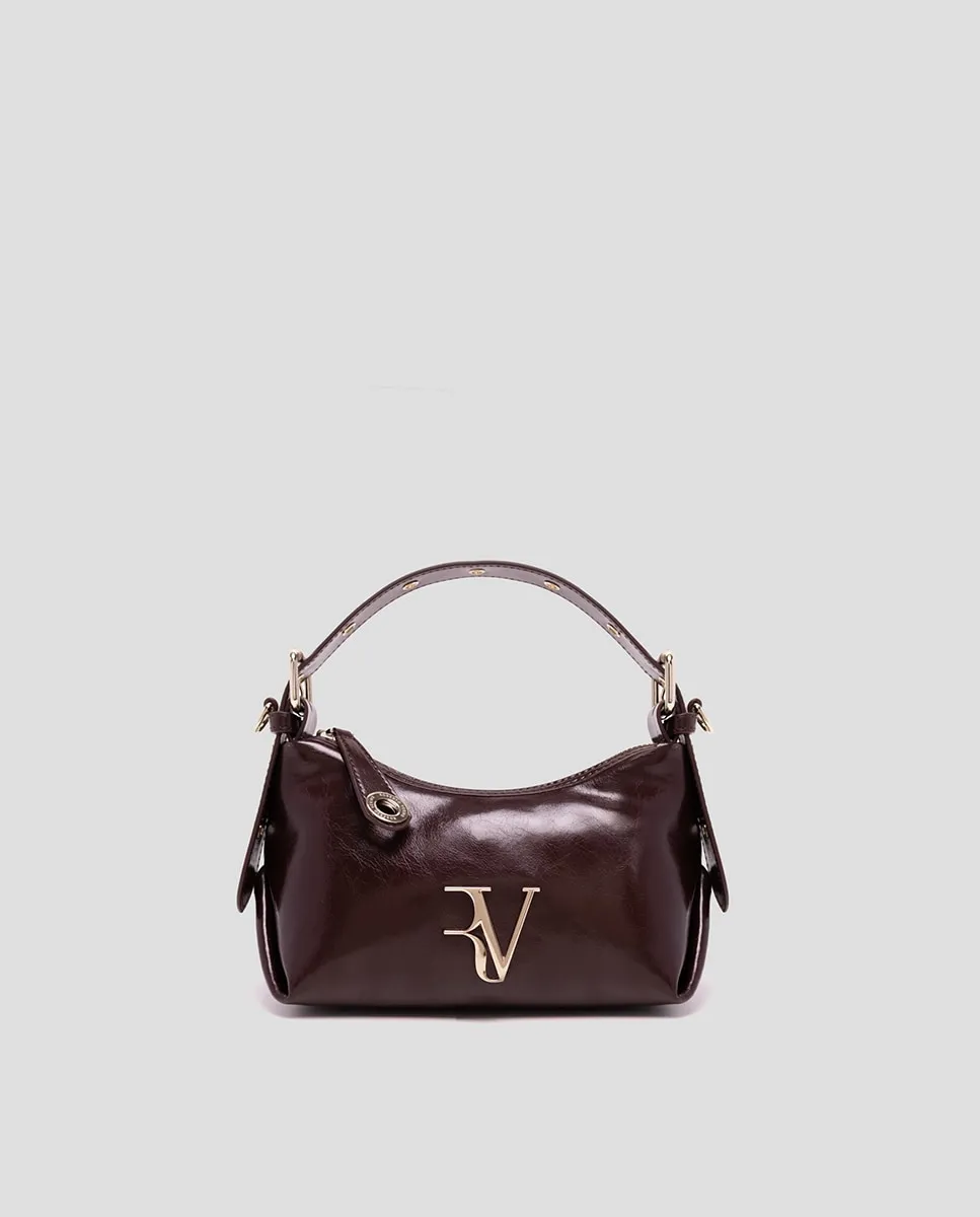 

Мини-кожаная сумка Margot Metal Roberto Verino, гранатовый