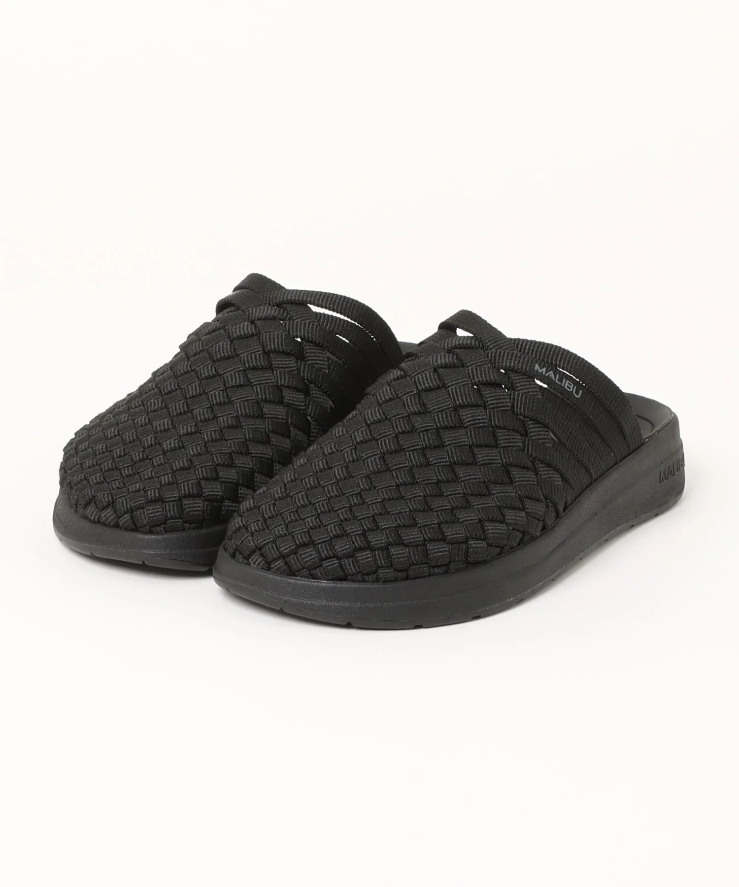 Сандалии с плетеной верхней частью MALIBU SANDALS COLONY MS110097 черные