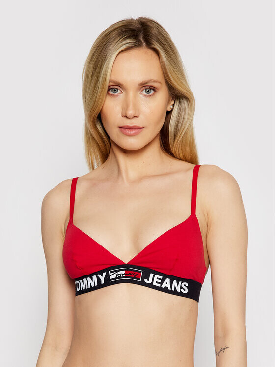 

Бюстгальтер без косточек Tommy Jeans, красный