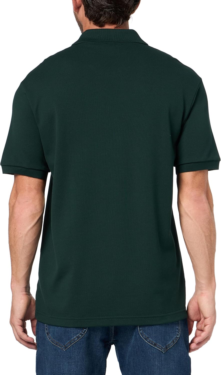 Футболка-поло Lacoste, мужская, классическая, сине-зеленый — фото 2