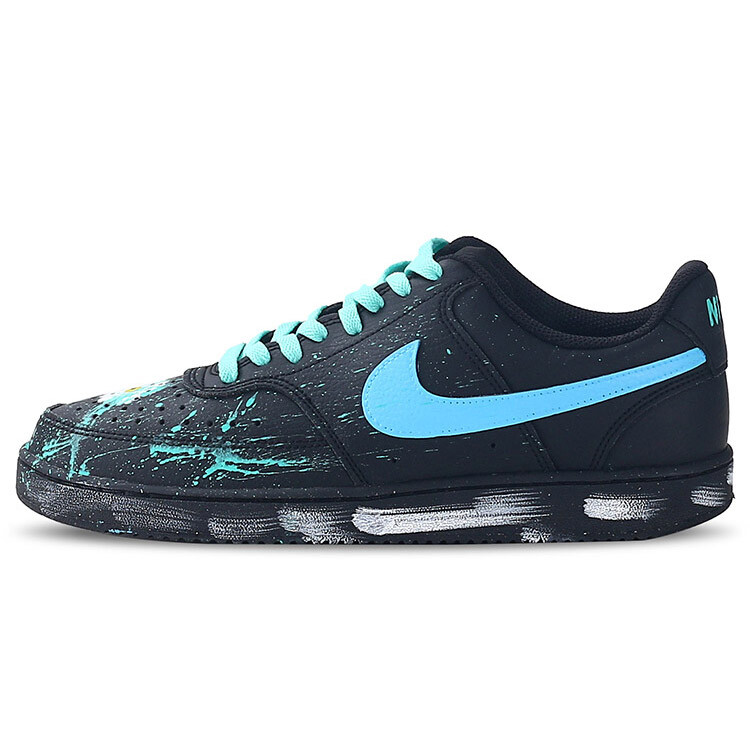 

Кроссовки для скейтборда Court Vision Low Unisex Low-Top Blue/Green Nike