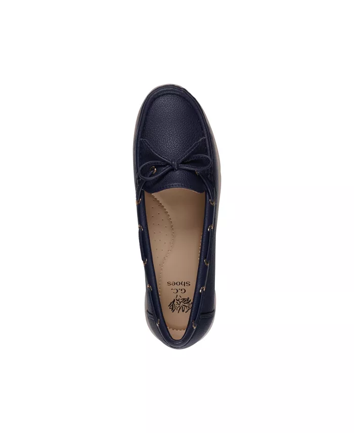 Женские лоферы Elora в стиле ботинок для яхты GC Shoes, синий — фото 4
