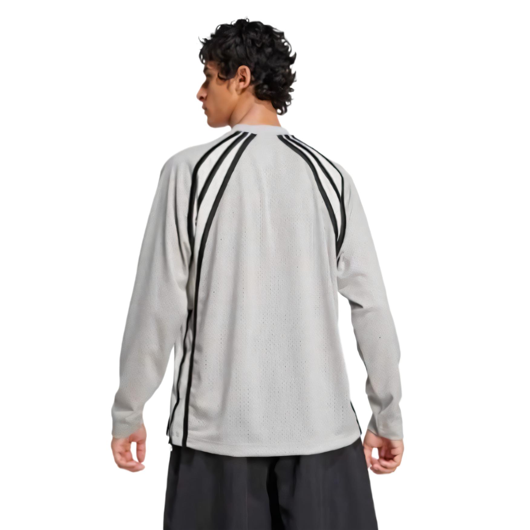 Футболка Clover Series Originals мужская светло-серая Adidas Originals, светло-серый — фото 4