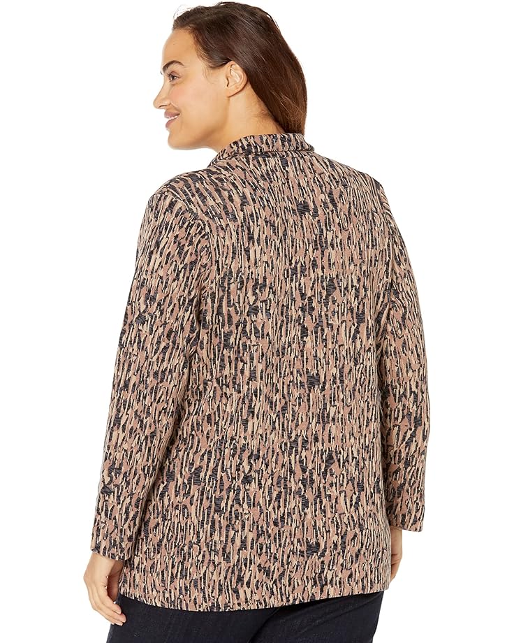 

Блейзер NIC+ZOE Plus Size Bark Mix Blazer, цвет Neutral Multi