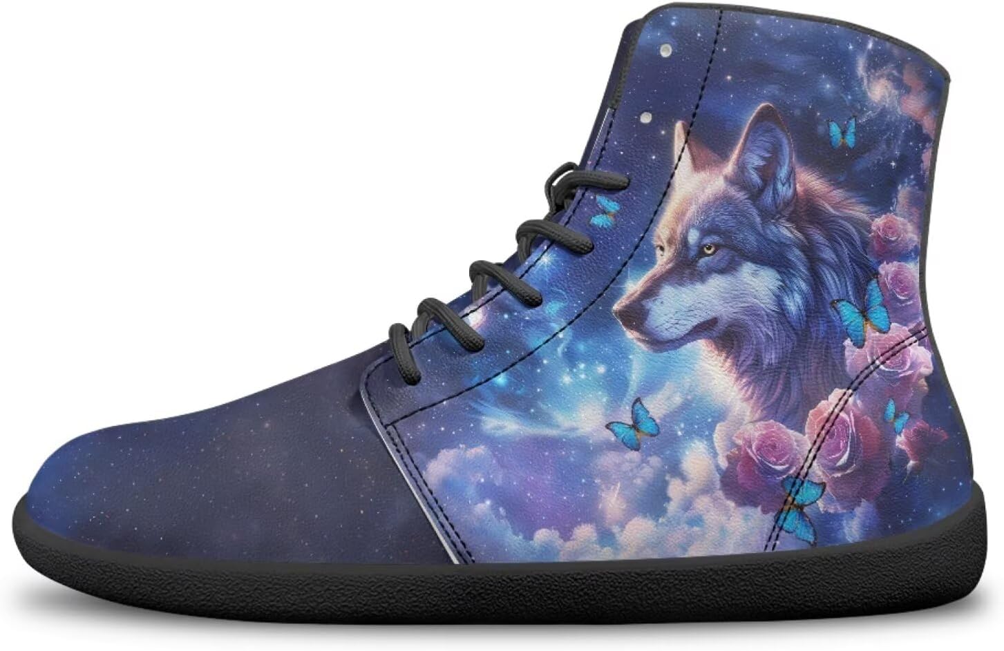 

Кроссовки высокие босоножки для женщин и мужчин плоские босые спортивные ботинки Bychecar, розовый