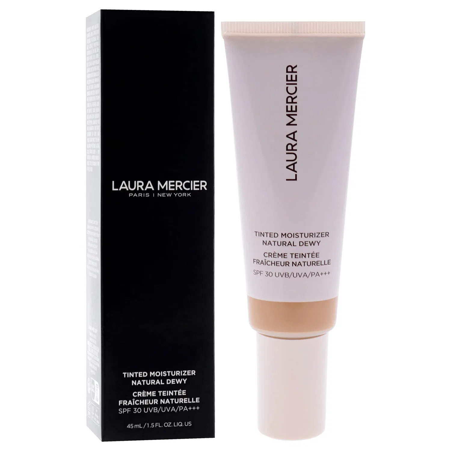 Увлажняющий тонирующий крем с эффектом сияющей кожи и SPF 30 - 3W Palomino от Laura Mercier для женщин - 42 г (1,5 унции), коричневый — фото 3