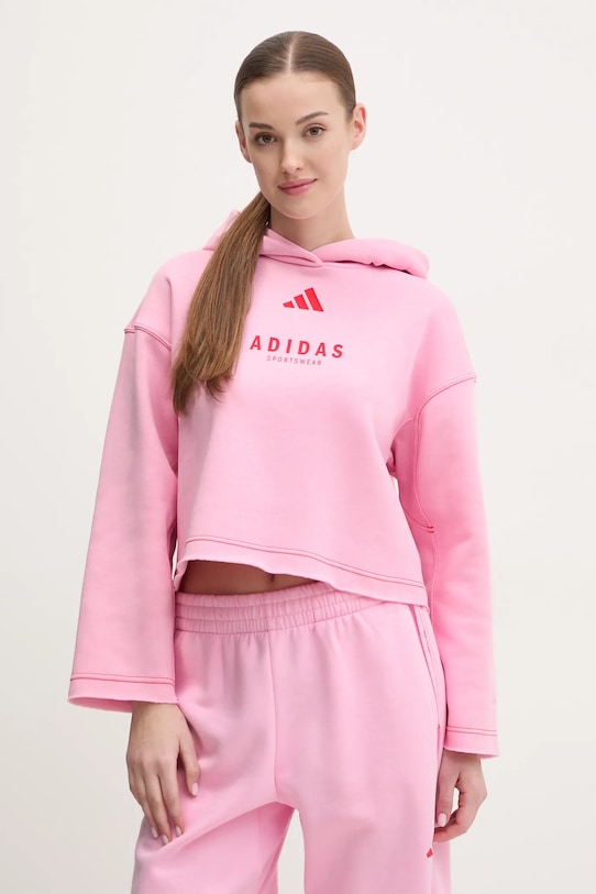 

Толстовка ALL SZN Graphic Adidas, розовый