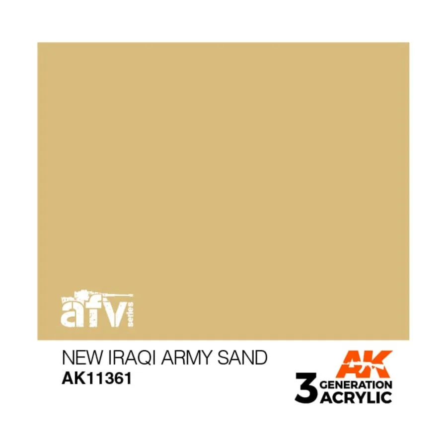 

Новый песок иракской армии, 3rd Gen Acrylic - AFV
