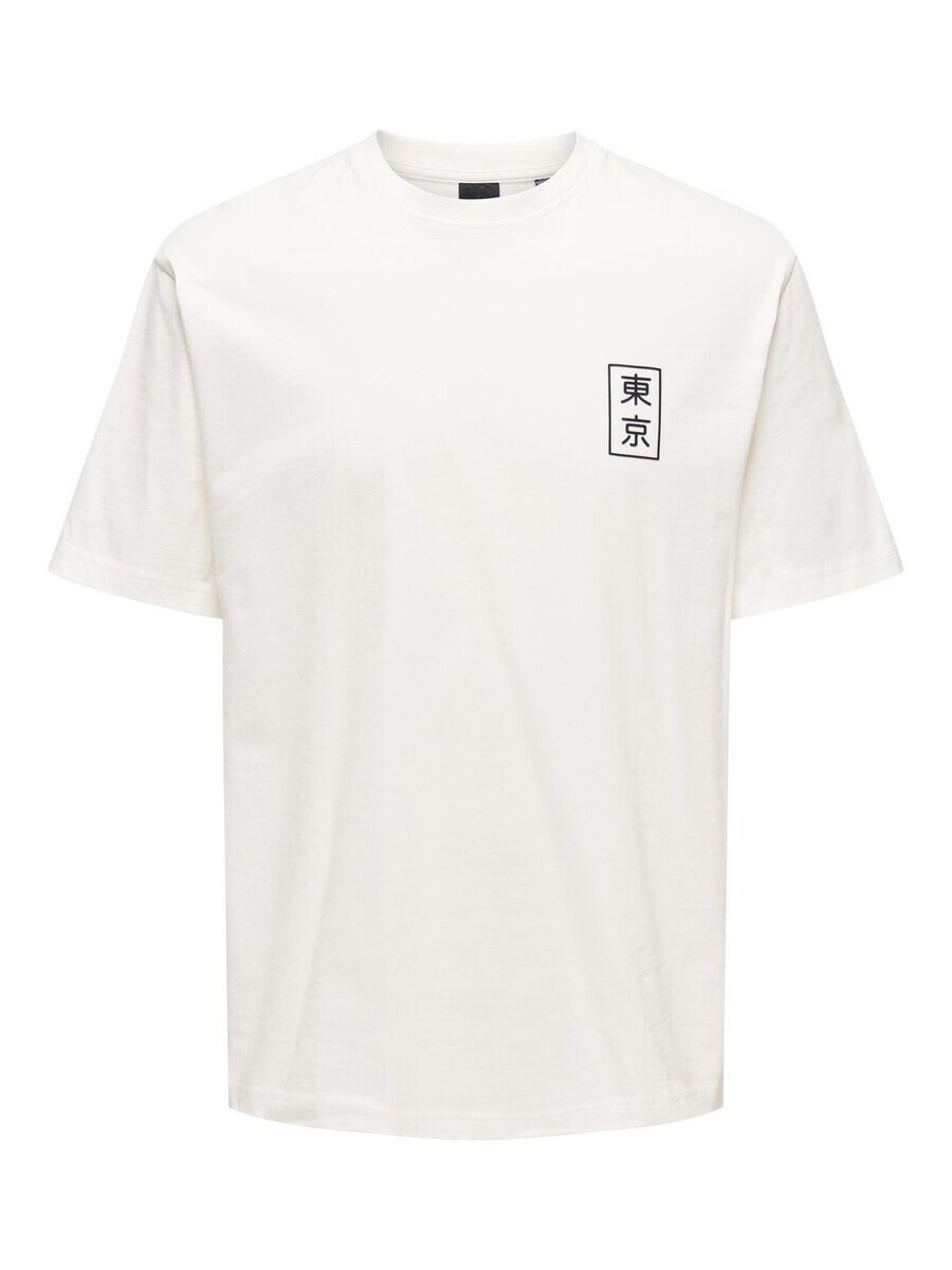 

Классическая футболка Only & Sons Shirt KACE, белый