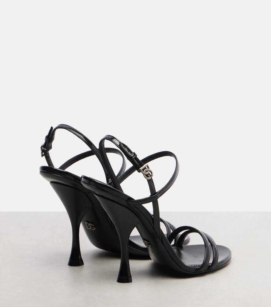 Туфли-лодочки DG 105 из кожи Dolce&Gabbana, Black — фото 2