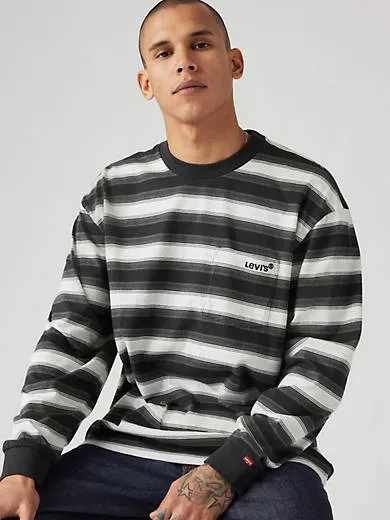 

Футболка с длинными рукавами и карманами Levi's, мультиколор
