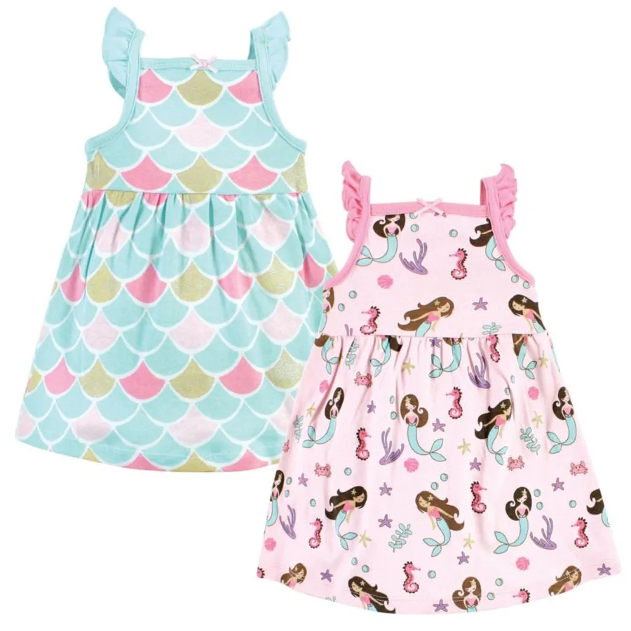 Комплект из 2 платьев без рукавов Hudson Baby, Mermaid Princess