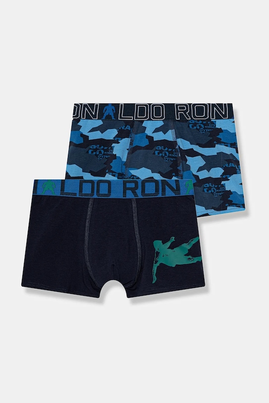 

Детские боксеры из двух пар Cr7 Cristiano Ronaldo, темно-синий