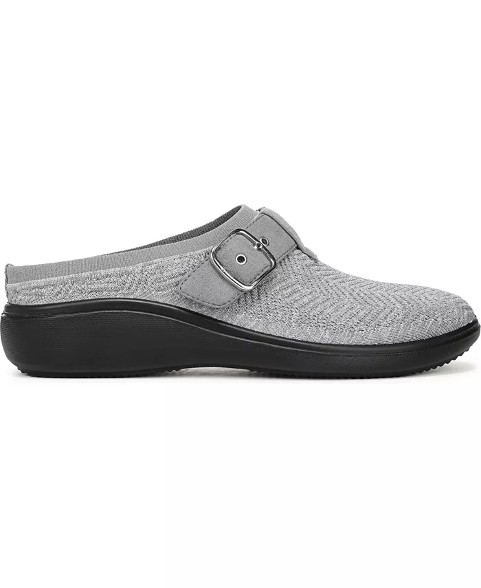 Женские моющиеся сабо Balance-Knit с круглым носком LifeStride, серый — фото 2