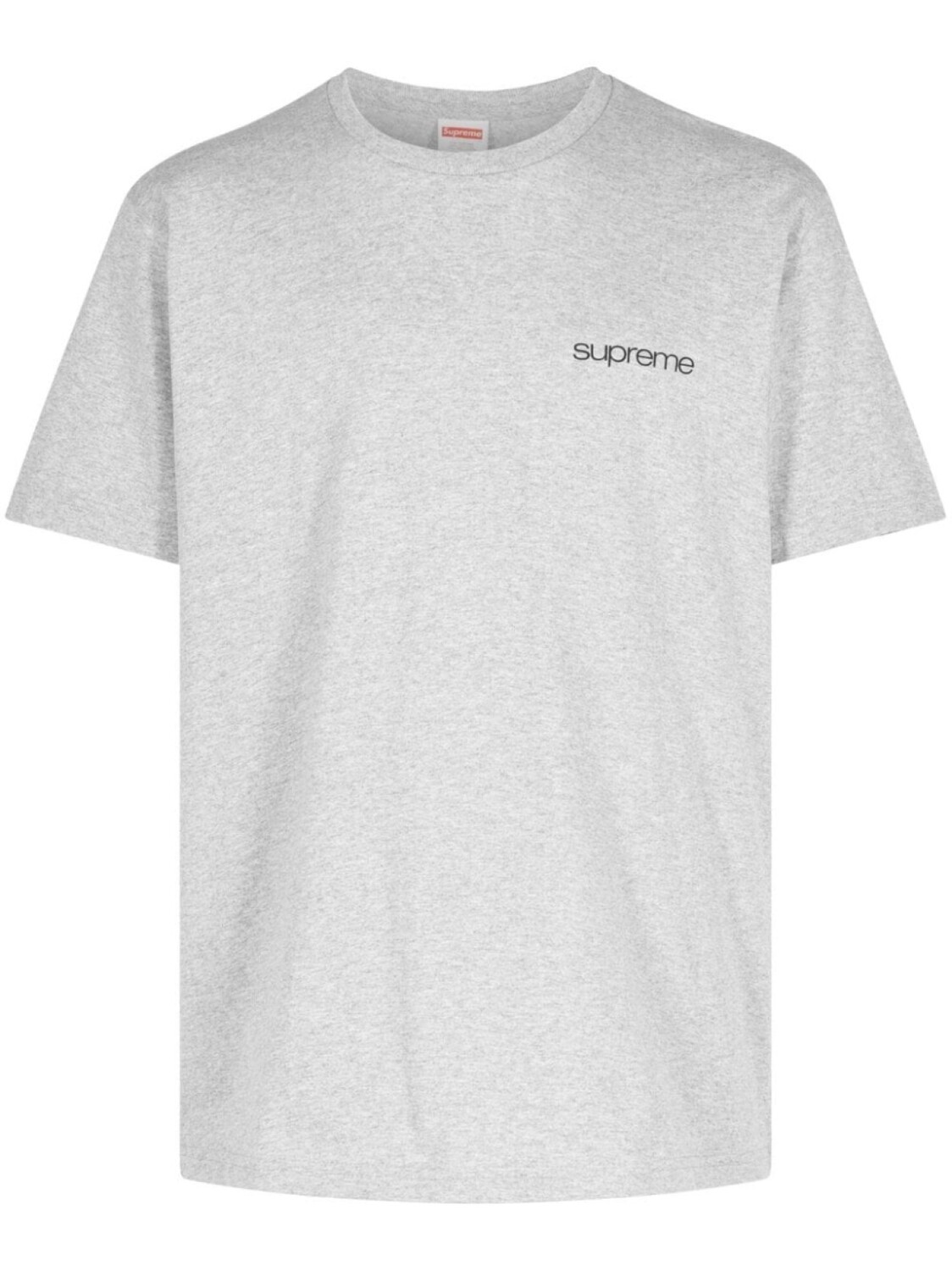 

Supreme футболка с логотипом, серый