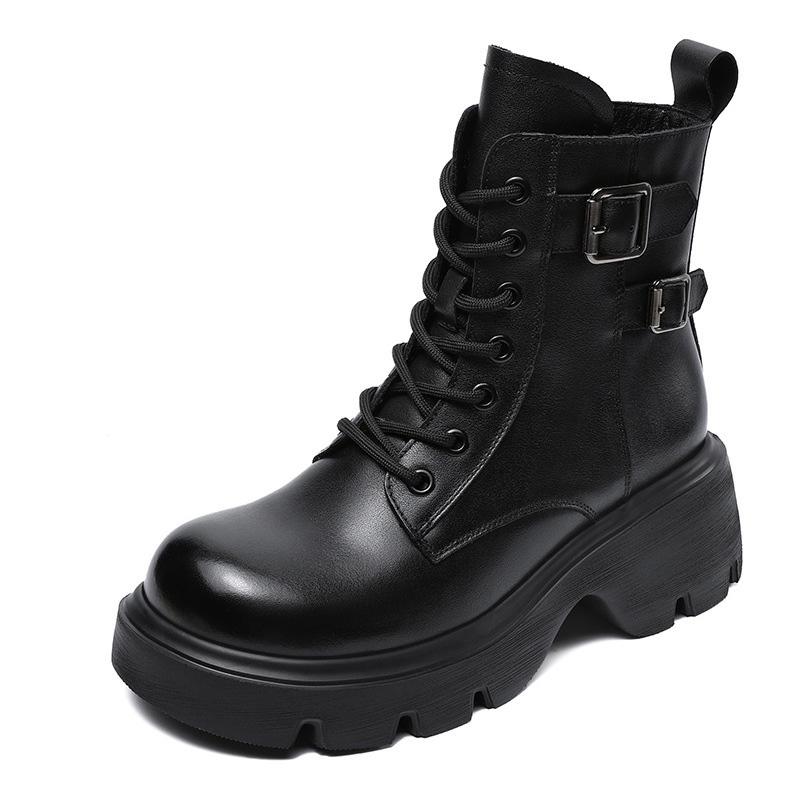 Короткие женские ботинки Martin Devanro, Black