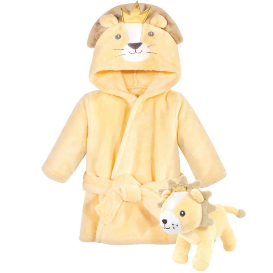 Уютный халат и набор для игр Hudson Baby, Royal lion