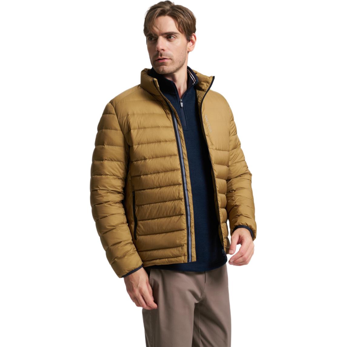 

NAUTICA Мужская пуховая куртка, 2GK Seaweed Mud Yellow (233)