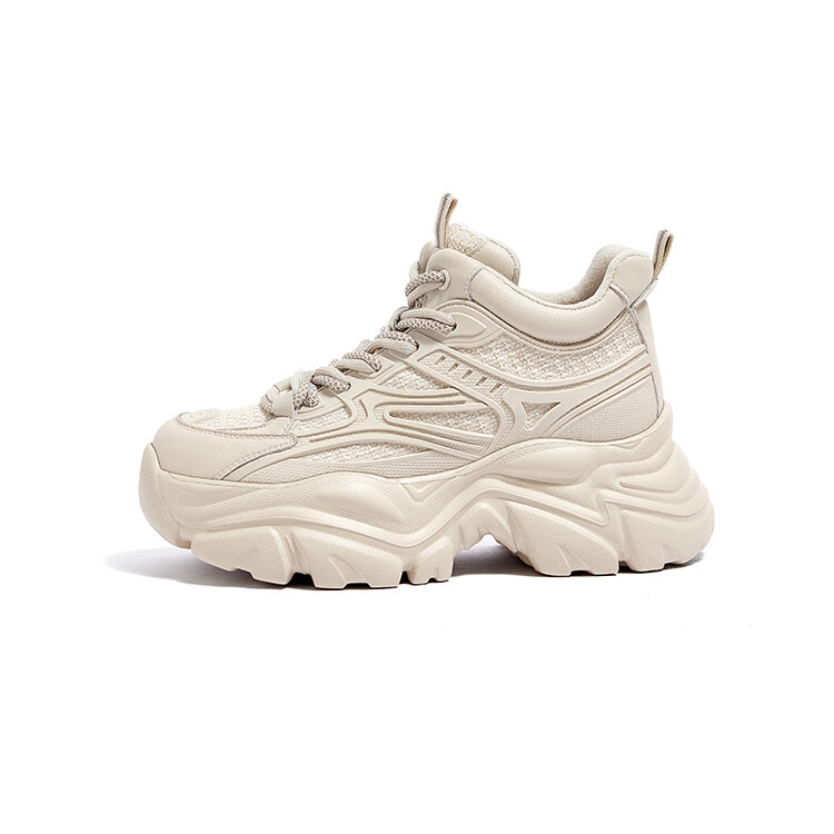 

Кроссовки CAMEL Chunky Sneakers Women's High-top, цвет Apricot