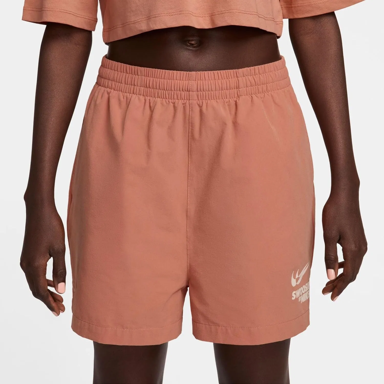 Шорты женские Nike, Terra Blush/Lt Orewood Brn — фото 3