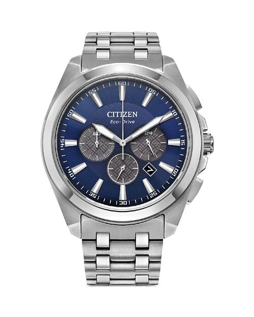 

Классический хронограф Eco-Drive, 41 мм Citizen, цвет Blue