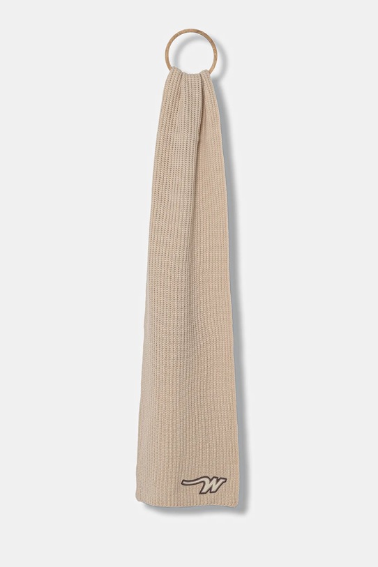 

Шерстяной шарф Bardies Weekend Max Mara, бежевый