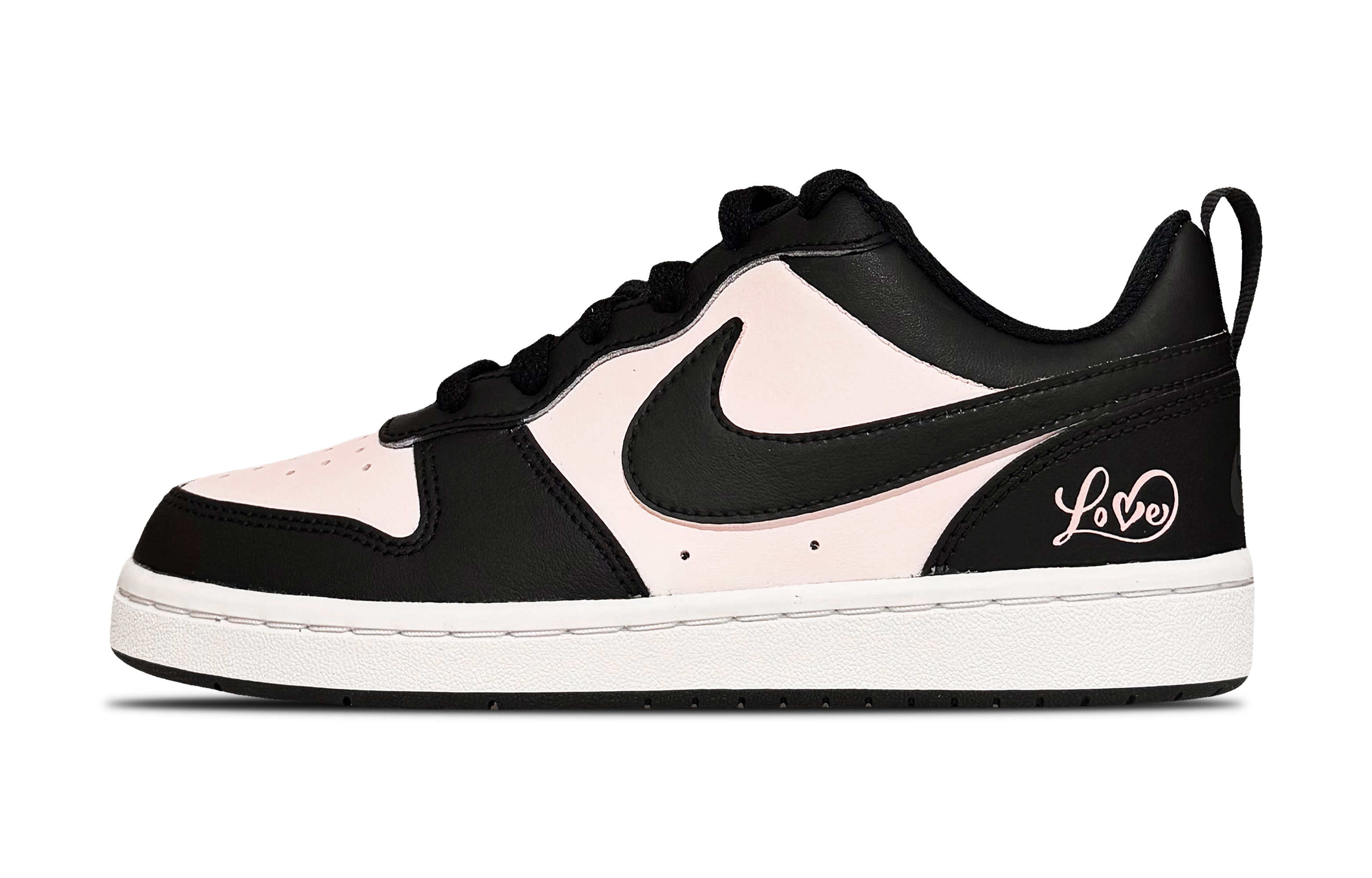 Nike Низкие детские кроссовки для скейтбординга Court Borough Roselle Flower Message 2.0 для подростков — фото 2