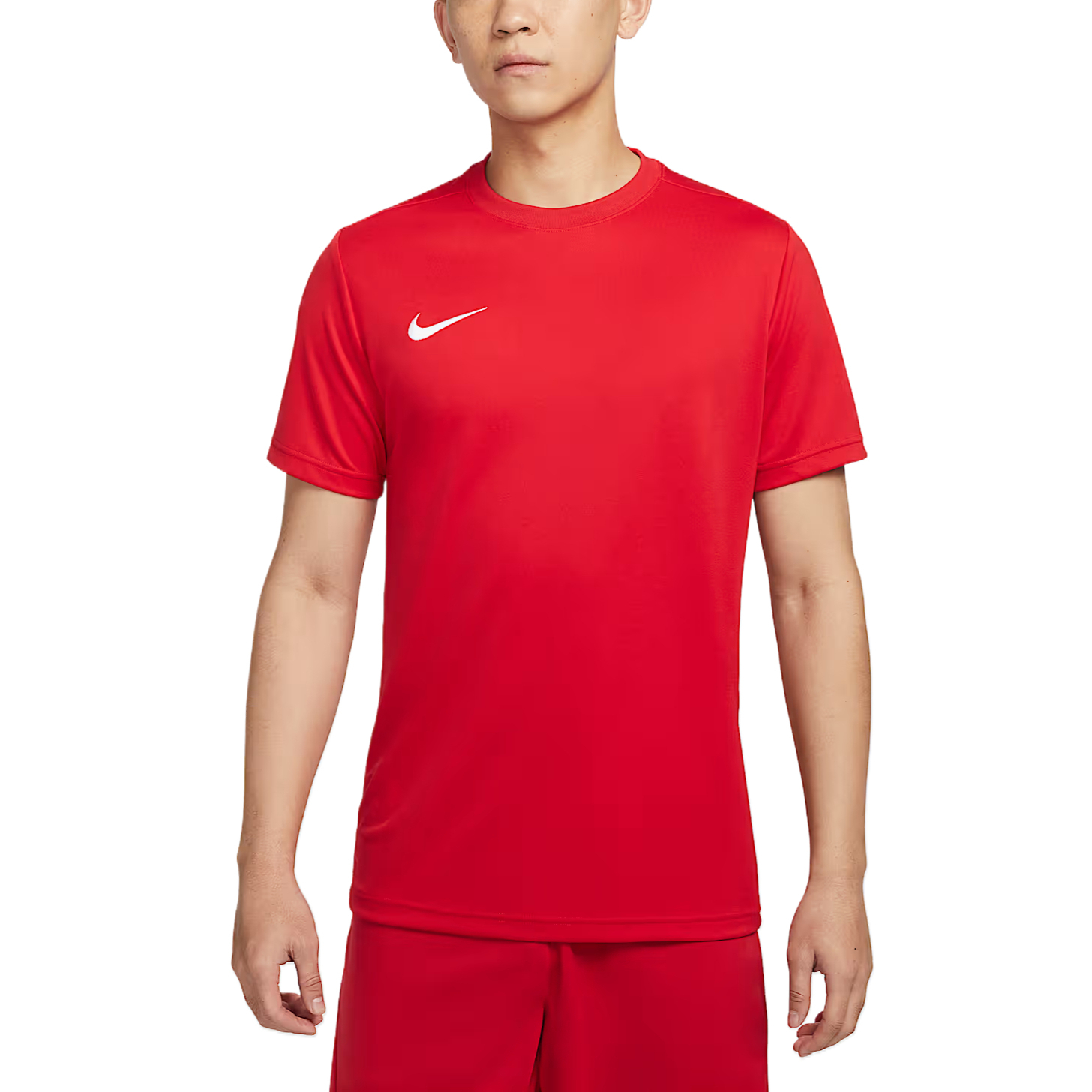 

Баскетбольная майка dri fit мужская university red Nike, красный