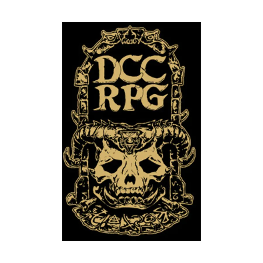 

DCC RPG - Core Rulebook (Gold Foil Limited Edition), Dungeon Crawl Classics Role Playing Games (Goodman Games), твердый переплет
