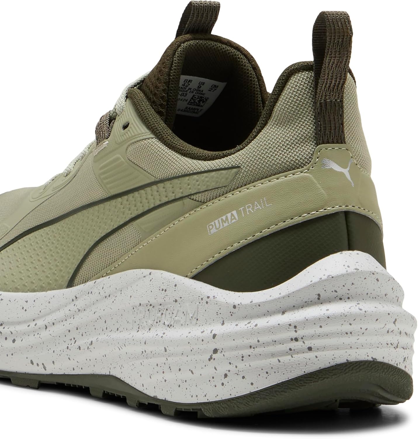 Мужские кроссовки для трейлраннинга Puma Flare Pro, оливковый — фото 3