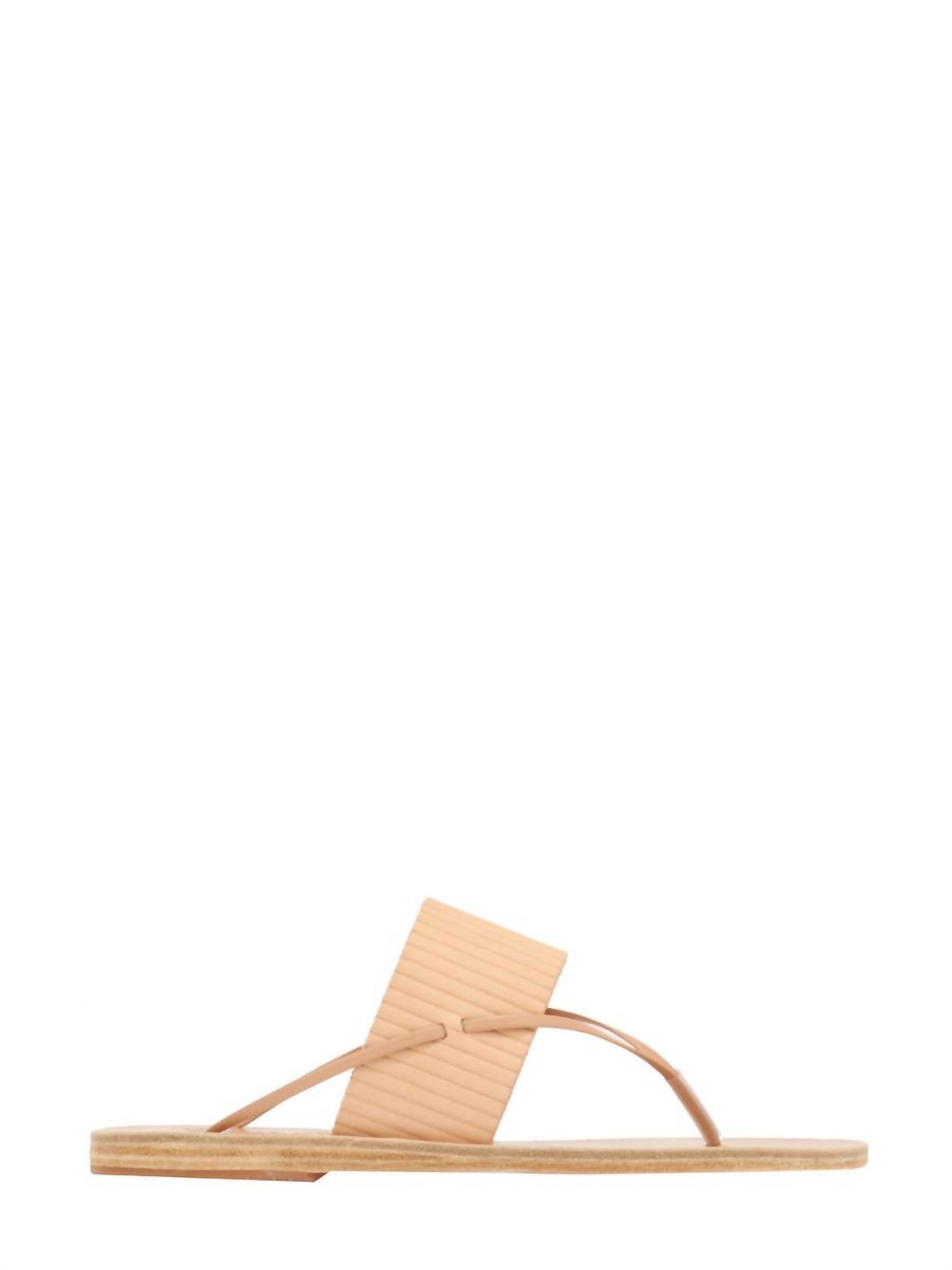 Yni сандалии из натуральной вачетты Ancient Greek Sandals