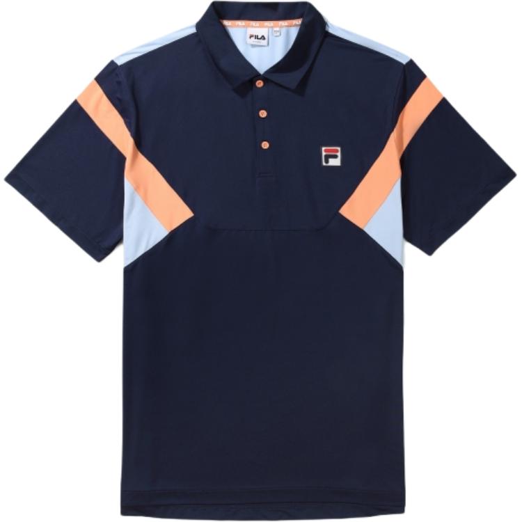 

FILA Футболка-поло с солнечной защитой мужская marine blue, Синий, FILA Футболка-поло с солнечной защитой мужская marine blue