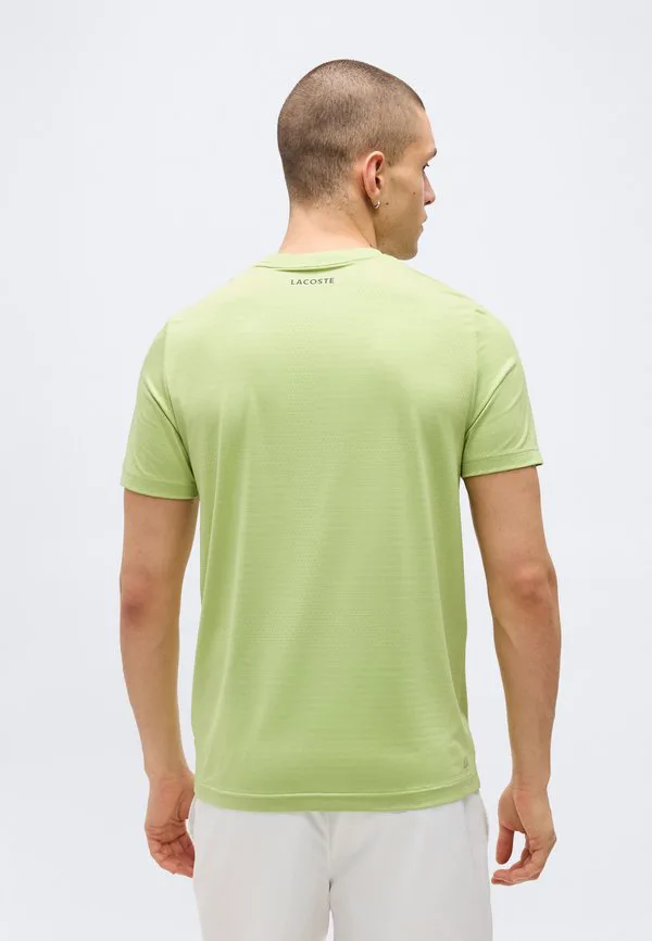 Спортивная футболка для теннисного тура Lacoste Sport, Birch — фото 3