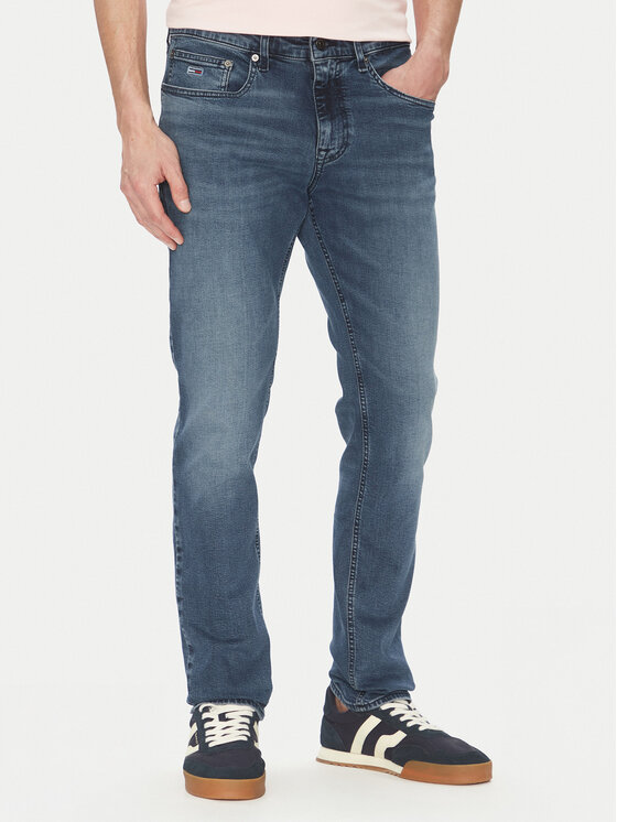 

Облегающие джинсы Scanton DM0DM21006 Tommy Jeans, синий