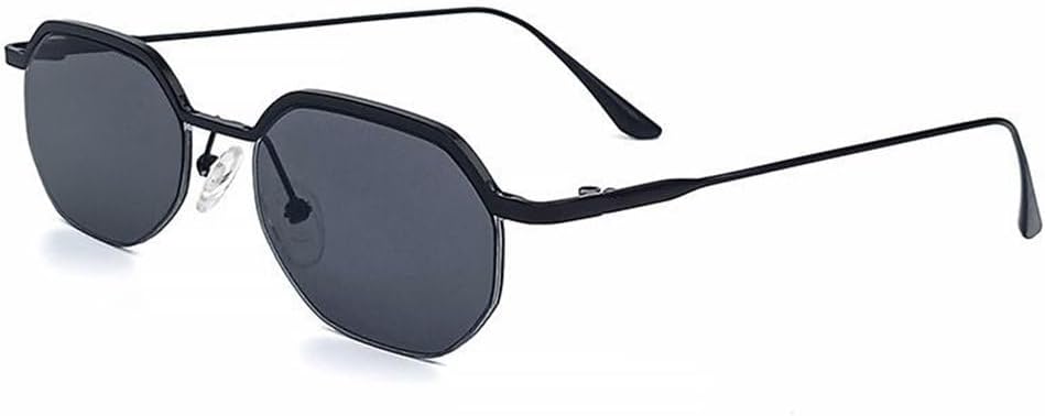 

Солнцезащитные очки MUTYNE Retro в маленькой оправе для мужчин с многоугольными линзами, женские солнцезащитные очки для активного отдыха, путешествий и вечеринок, C01 Black