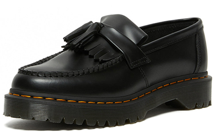 Лоферы Dr. Martens Adrian Bex из гладкой кожи с кисточками, цвет «Carbon Black» — фото 2