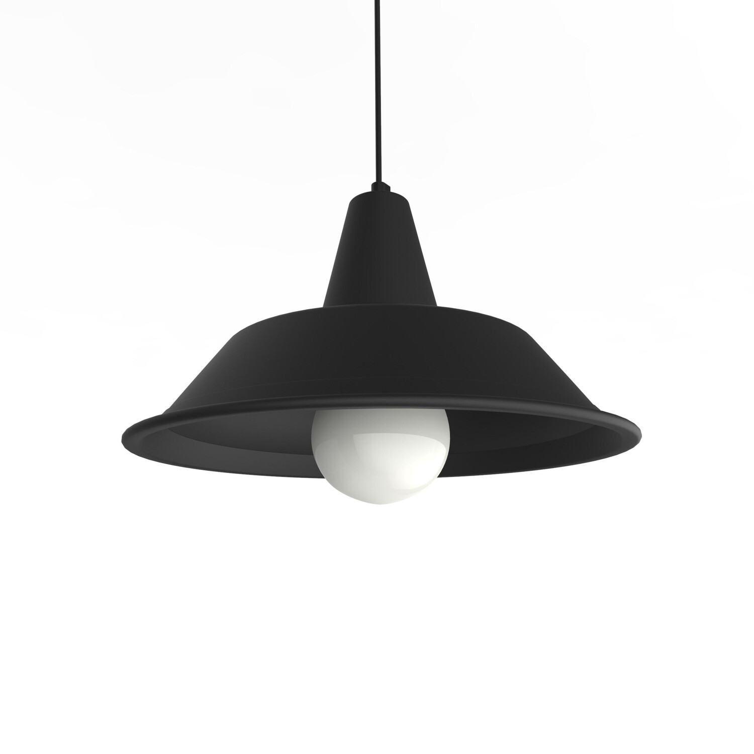 

Подвесной светильник Lumicom, 35x35x20 см, черный
