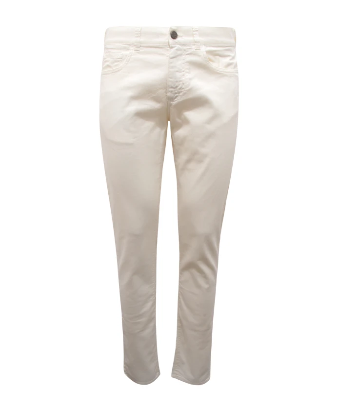 

Узкие итальянские брюки Canali, белый